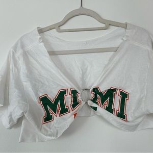 University of Miami custom tailgate top